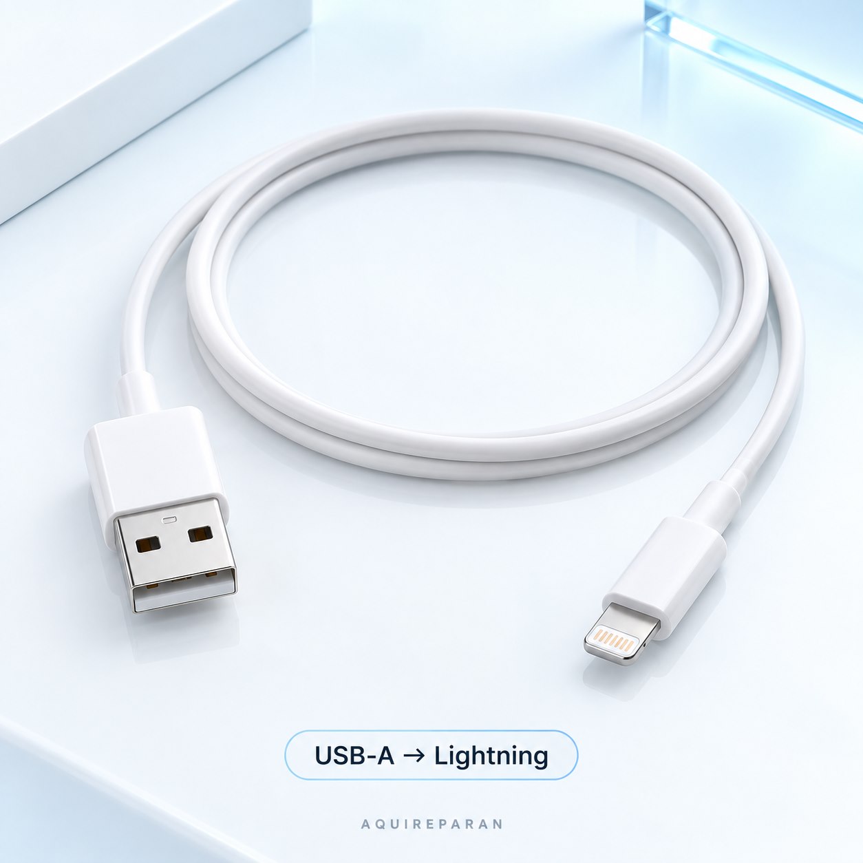 Cable USB-A a Lightning 3,4 A · 2 m