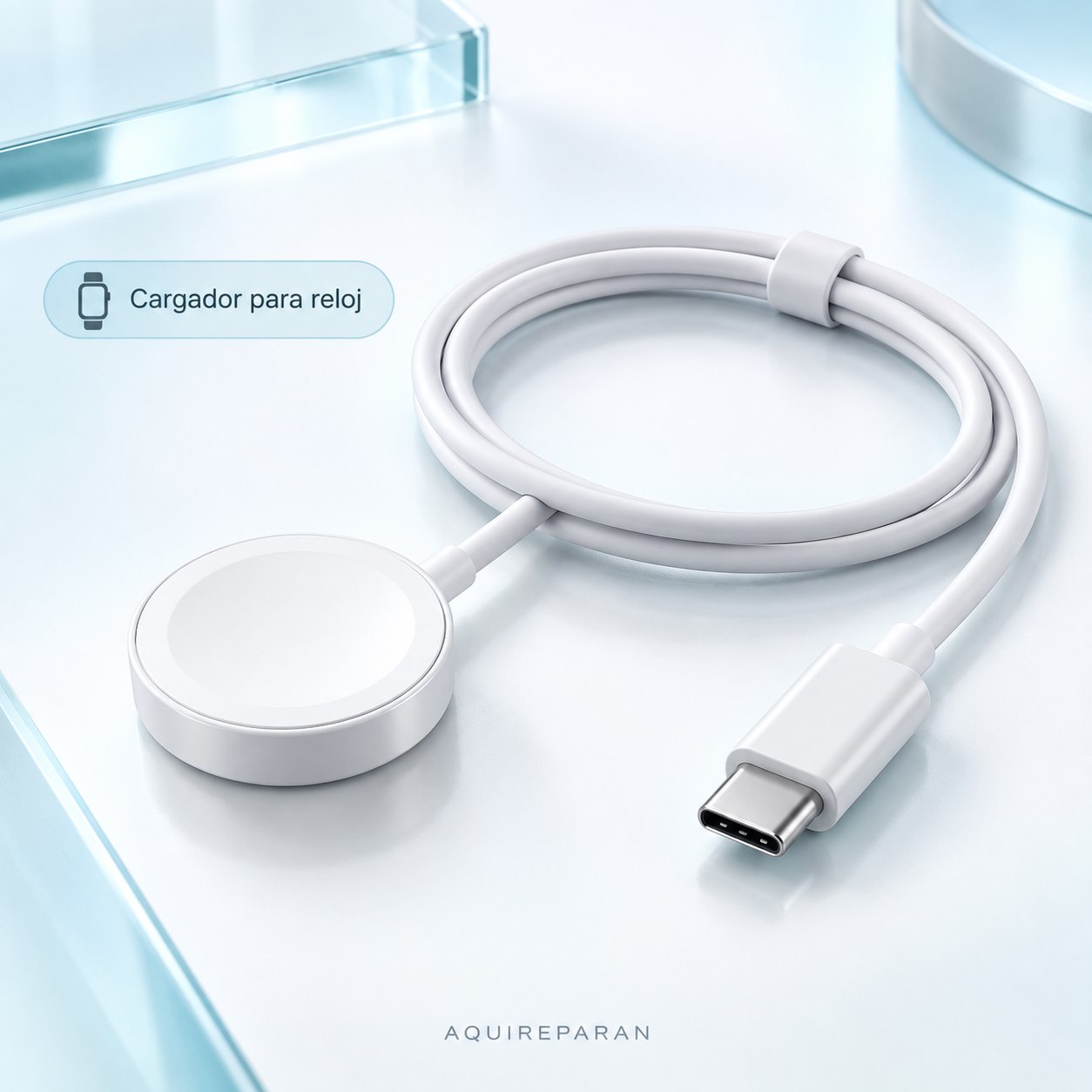 Cargador magnético USB-C para reloj